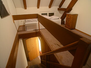 Staircase to the apartment